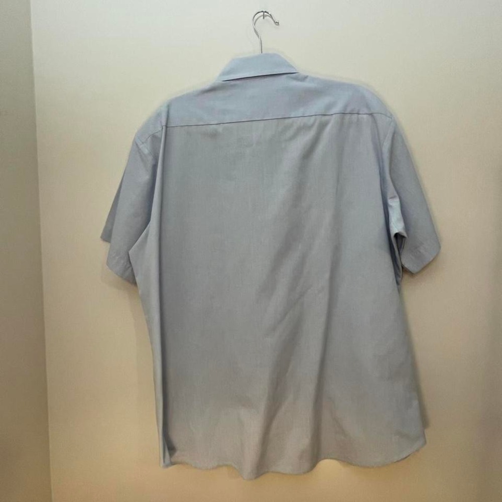 Military uniform L dress shirt. Civil air patrol. Blue 1550 short sleeve - Picture 2 of 4